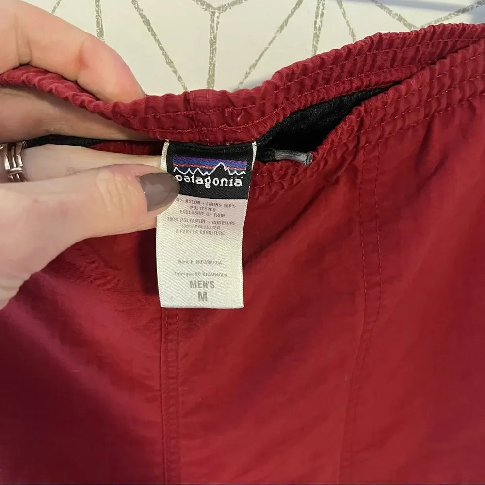 Patagonia Baggies Maroon Short Vintage